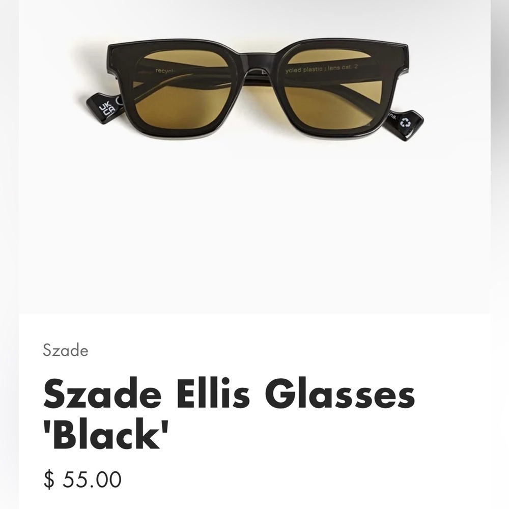 Szade Ellis Black Glasses